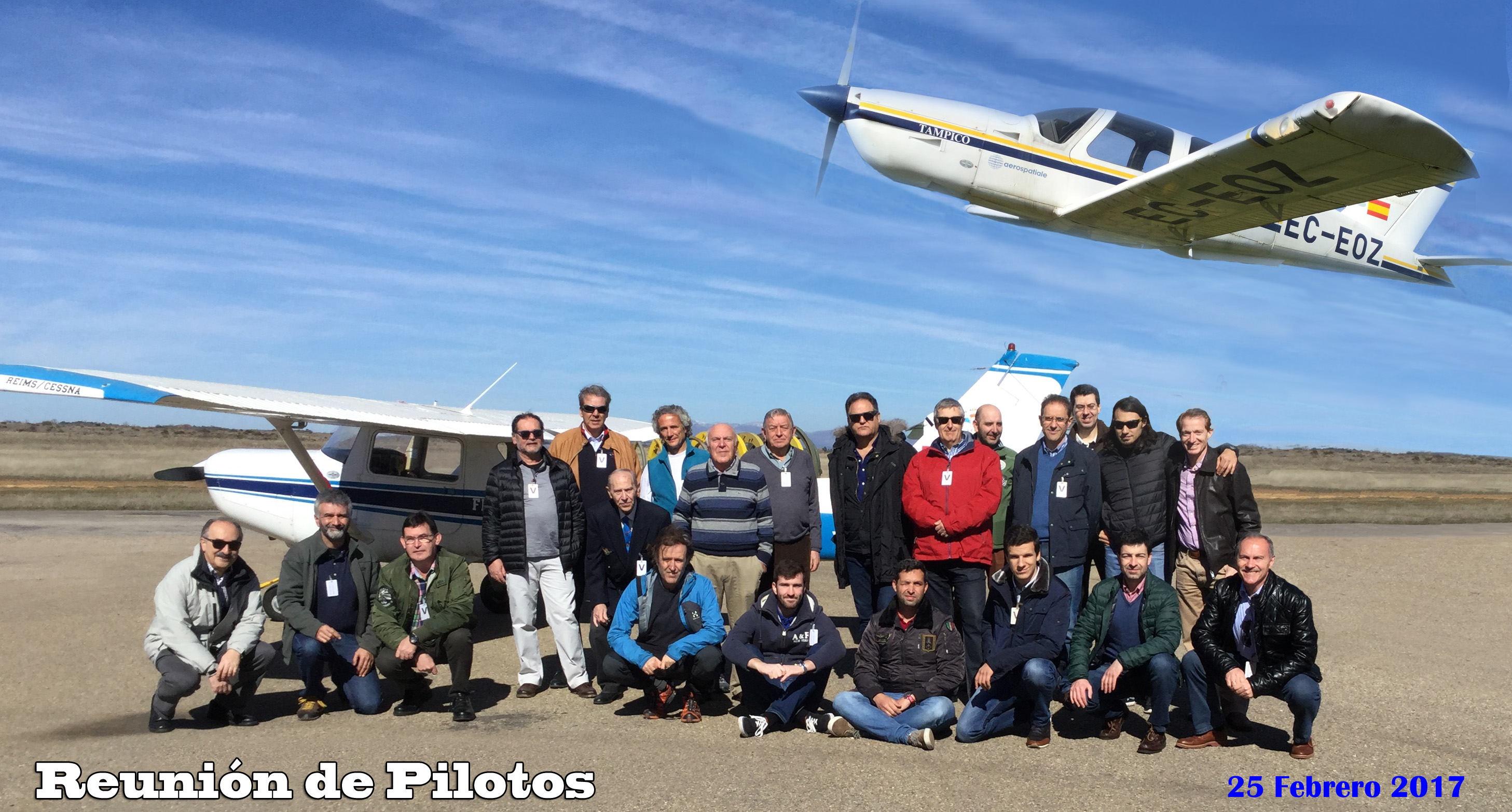 Reunión de pilotos 2017 Real Aero Club de León